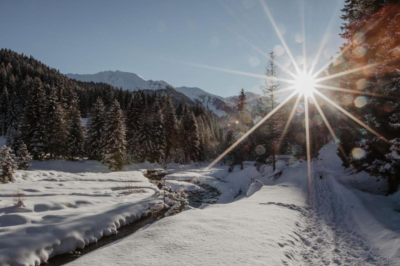 Ferienhaus Bergler Hoamat Navis Exteriör bild